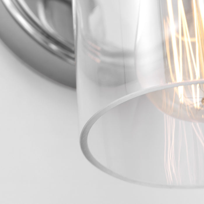 Visual Comfort Studio DJV1001CH One Light Wall Sconce, Chrome