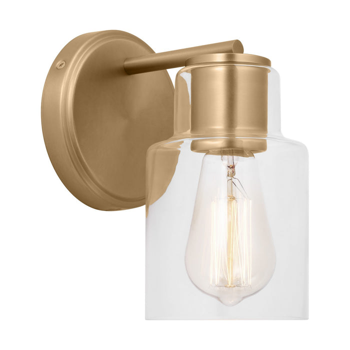 Visual Comfort Studio DJV1001SB One Light Wall Sconce, Satin Brass