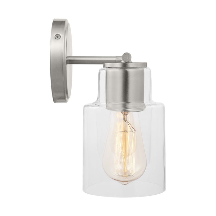 Visual Comfort Studio DJV1002BS Two Light Bath, Brushed Steel
