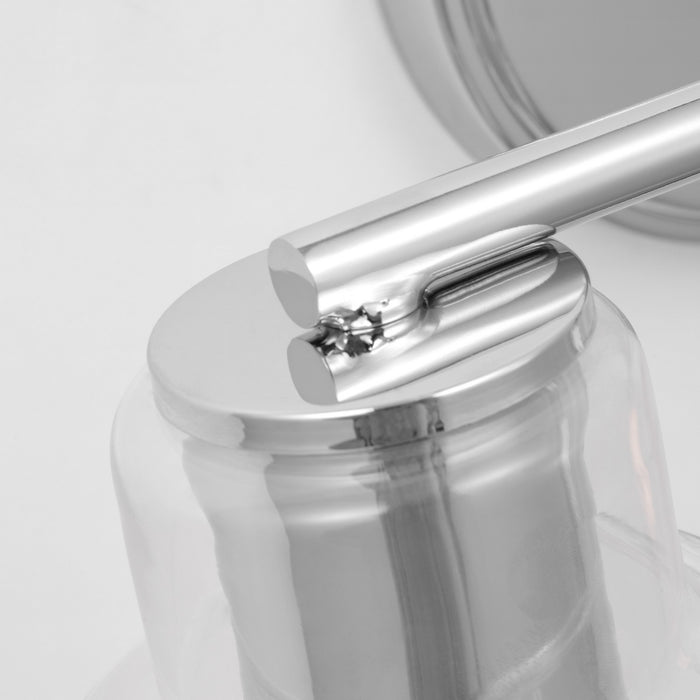 Visual Comfort Studio DJV1002CH Two Light Bath, Chrome