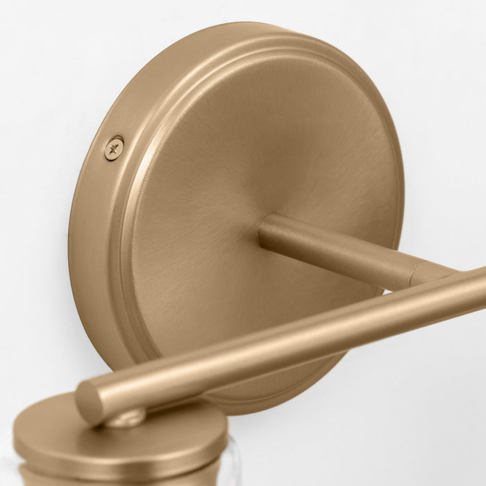 Visual Comfort Studio DJV1002SB Two Light Bath, Satin Brass