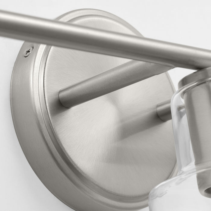 Visual Comfort Studio DJV1003BS Three Light Bath, Brushed Steel