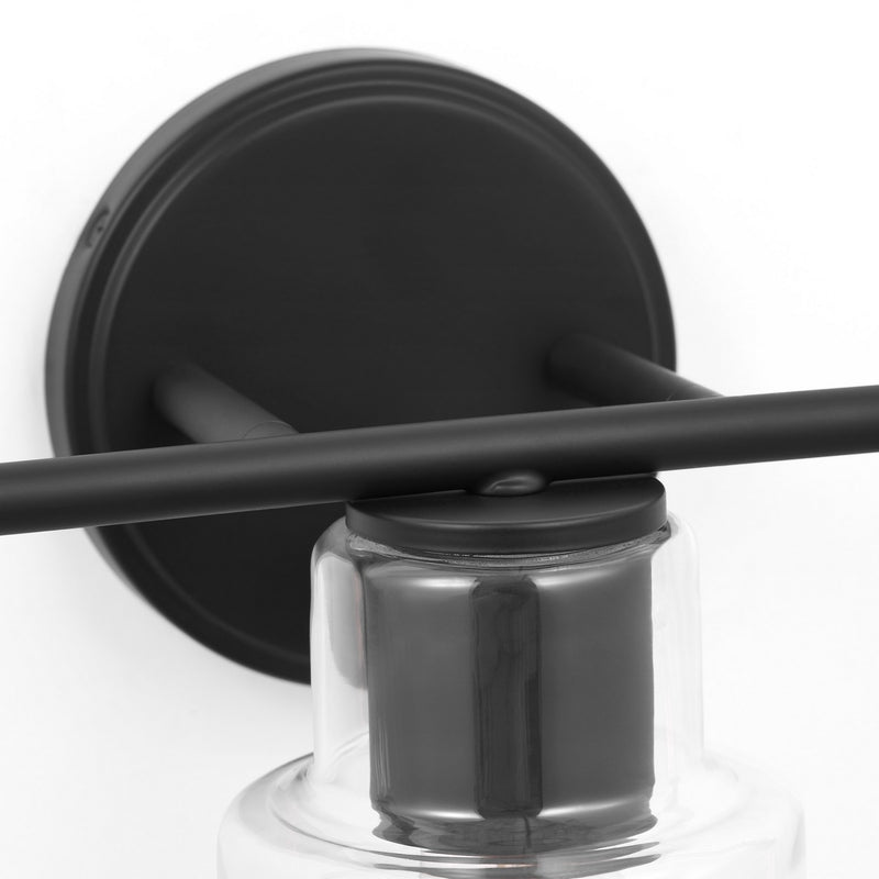Visual Comfort Studio DJV1003MBK Three Light Bath, Midnight Black