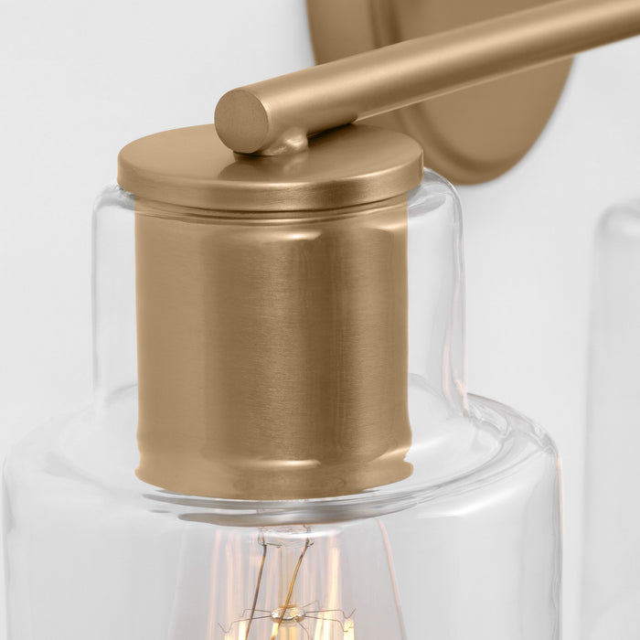 Visual Comfort Studio DJV1003SB Three Light Bath, Satin Brass