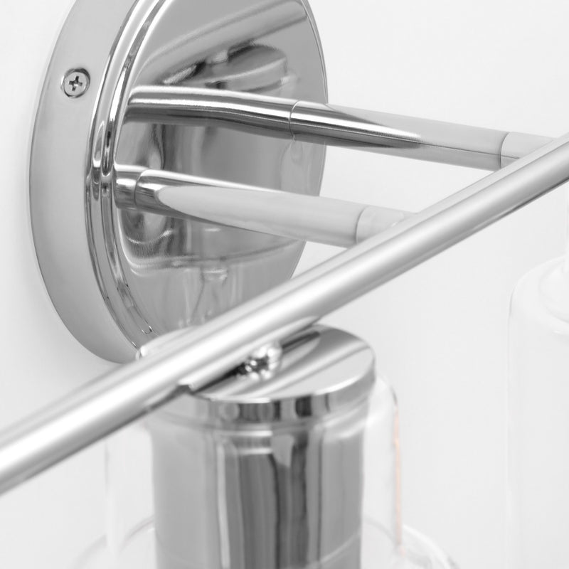Visual Comfort Studio DJV1004CH Four Light Bath, Chrome