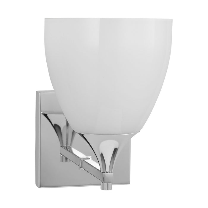 Visual Comfort Studio DJV1021CH One Light Wall Sconce, Chrome