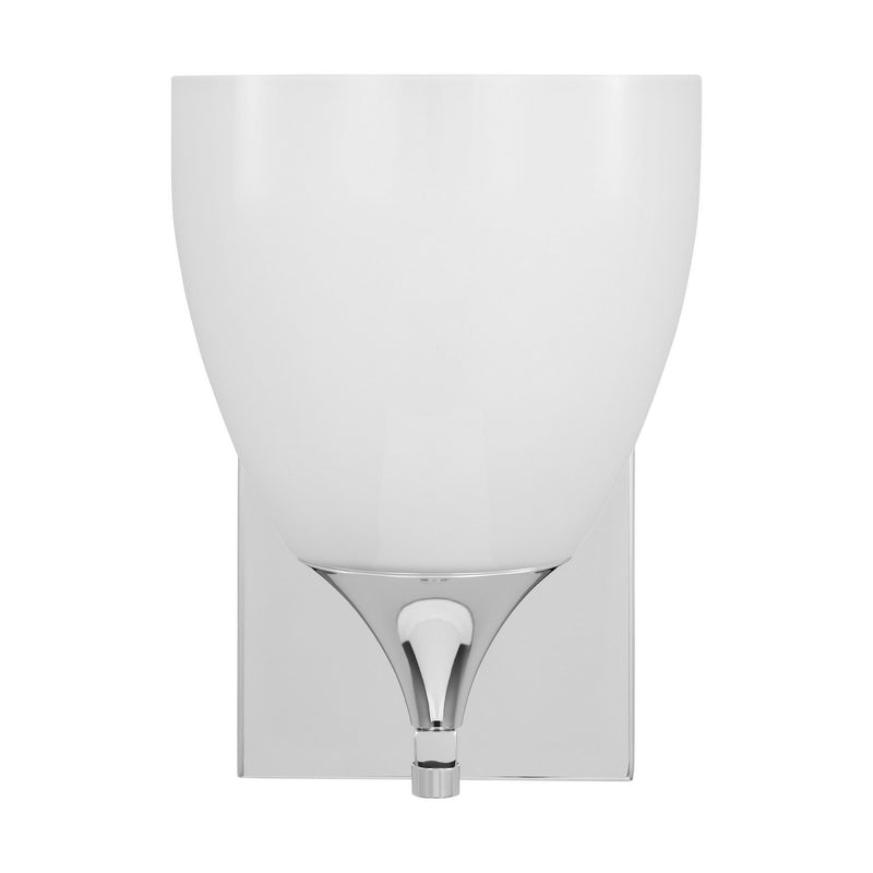Visual Comfort Studio DJV1021CH One Light Wall Sconce, Chrome