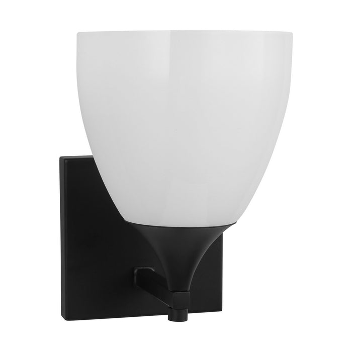 Visual Comfort Studio DJV1021MBK One Light Wall Sconce, Midnight Black