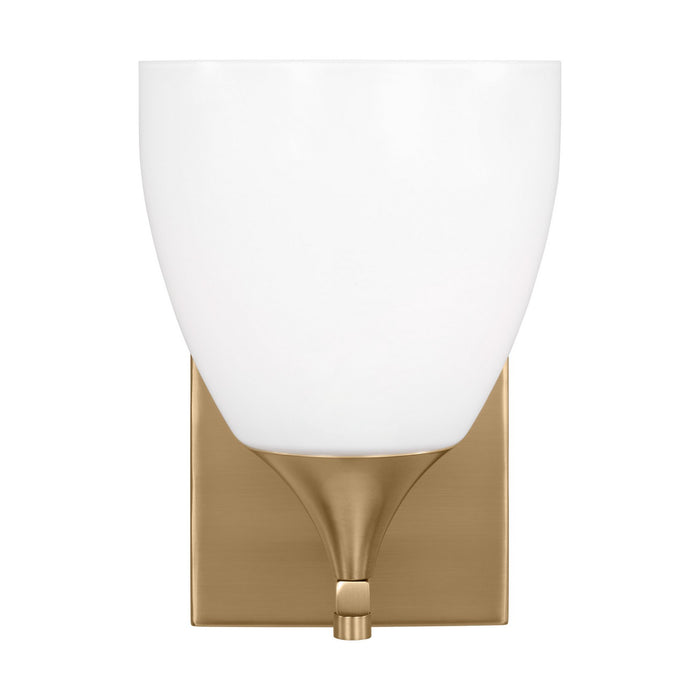 Visual Comfort Studio DJV1021SB One Light Wall Sconce, Satin Brass
