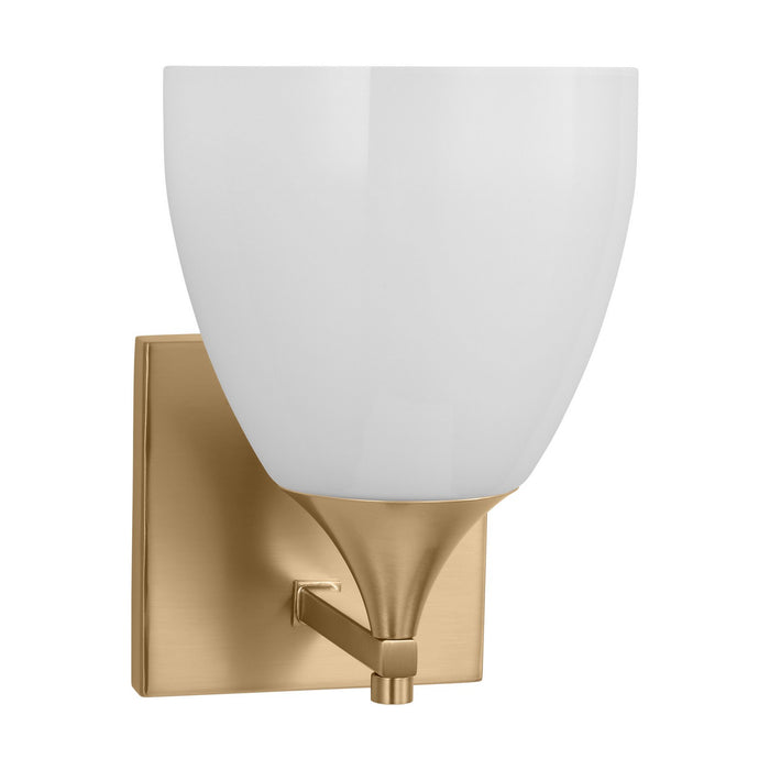 Visual Comfort Studio DJV1021SB One Light Wall Sconce, Satin Brass