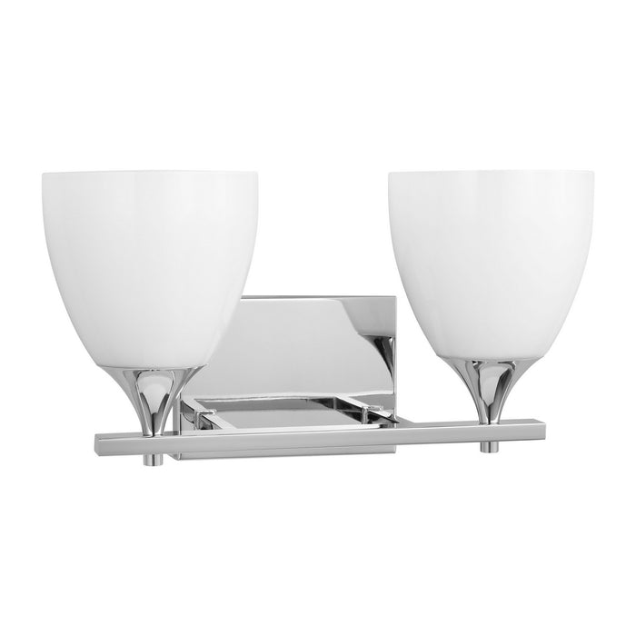 Visual Comfort Studio DJV1022CH Two Light Bath, Chrome