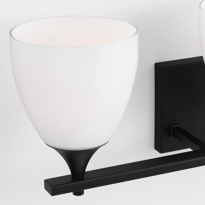 Visual Comfort Studio DJV1023MBK Three Light Bath, Midnight Black