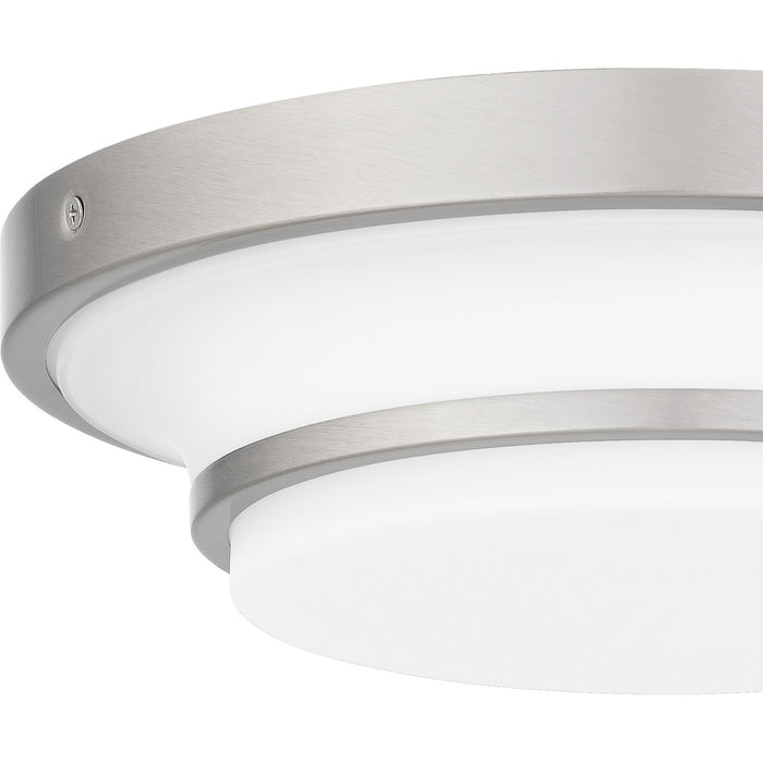 Quoizel CWL1611BN LED Flush Mount, Brushed Nickel