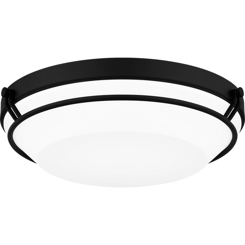 Quoizel DNB1616MBK LED Flush Mount, Matte Black