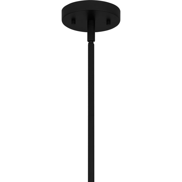 Quoizel GGR5032MBK Nine Light Chandelier, Matte Black