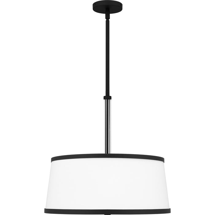 Quoizel KYL2820MBK Four Light Pendant, Matte Black