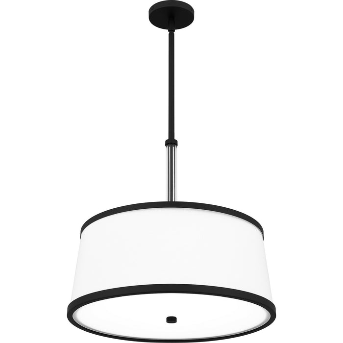 Quoizel KYL2820MBK Four Light Pendant, Matte Black