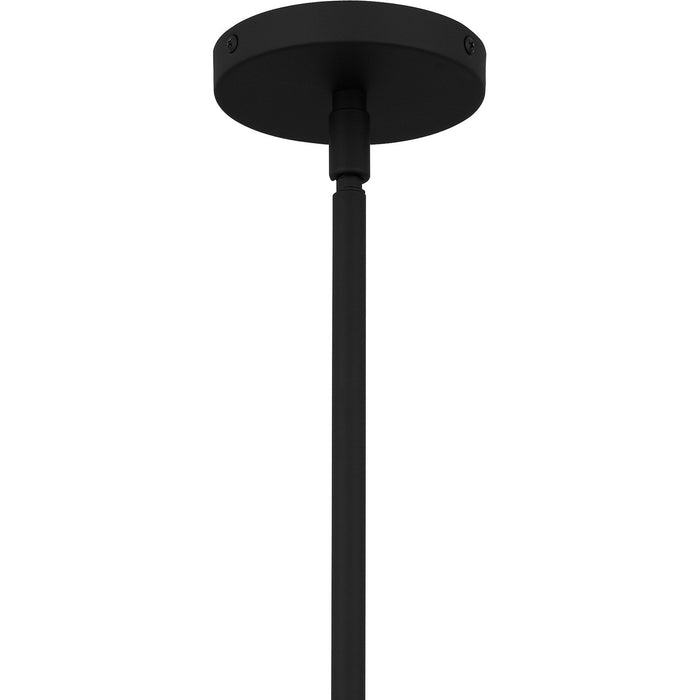 Quoizel KYL2820MBK Four Light Pendant, Matte Black