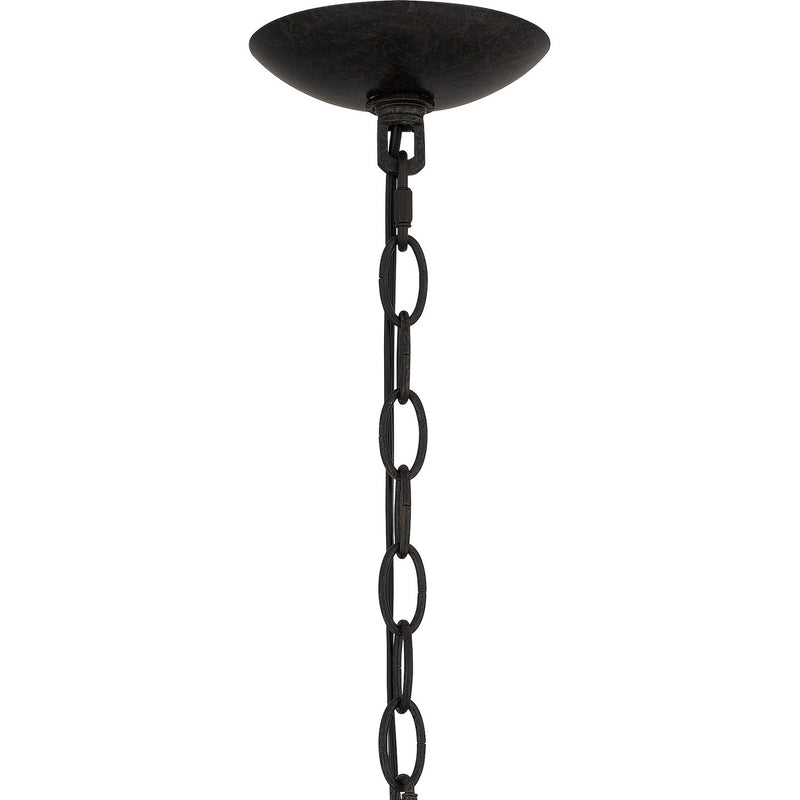 Quoizel MRN5030IB Nine Light Chandelier, Imperial Bronze
