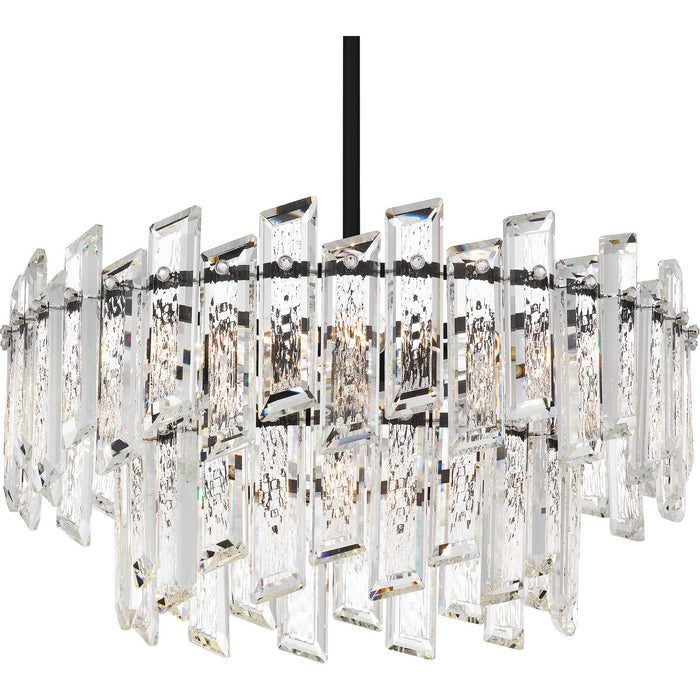 Quoizel PCDIN2819MBK Six Light Pendant, Matte Black