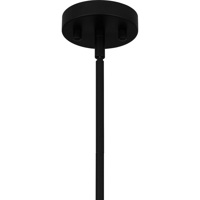 Quoizel PCDIN2819MBK Six Light Pendant, Matte Black