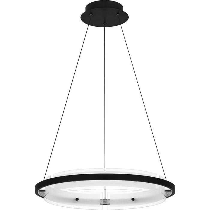 Quoizel PCMLK2820MBK LED Pendant, Matte Black