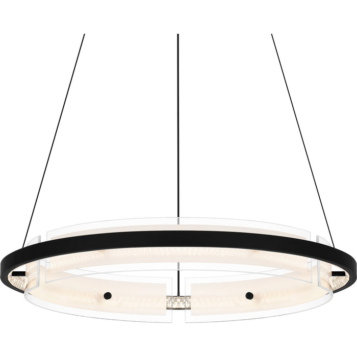 Quoizel PCMLK2820MBK LED Pendant, Matte Black