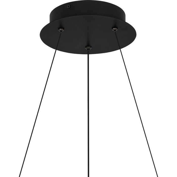 Quoizel PCMLK2820MBK LED Pendant, Matte Black