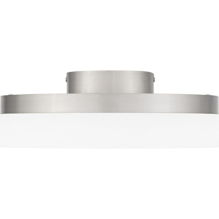 Quoizel PCOH1608BN LED Flush Mount, Brushed Nickel