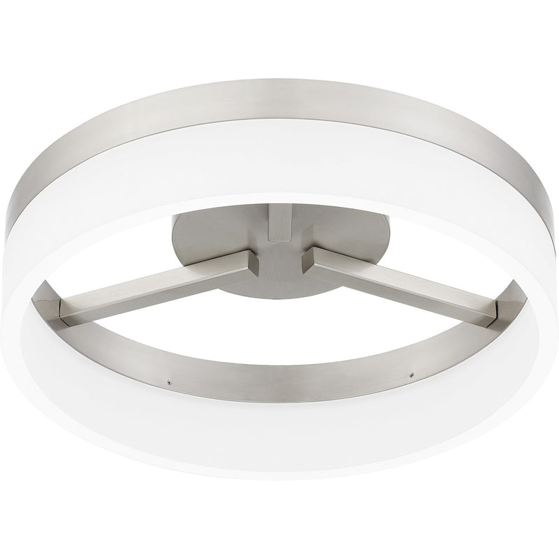 Quoizel PCOH1608BN LED Flush Mount, Brushed Nickel
