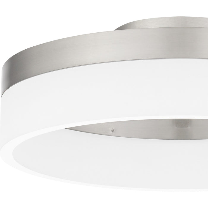 Quoizel PCOH1608BN LED Flush Mount, Brushed Nickel