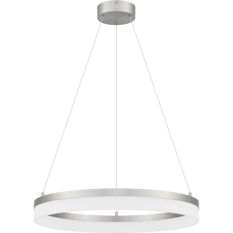 Quoizel PCOH2824BN LED Pendant, Brushed Nickel