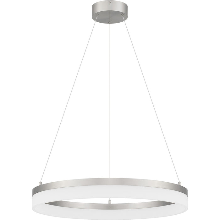 Quoizel PCOH2824BN LED Pendant, Brushed Nickel