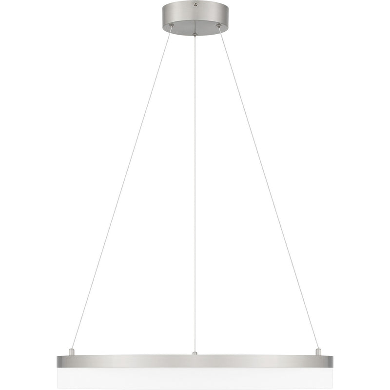 Quoizel PCOH2824BN LED Pendant, Brushed Nickel