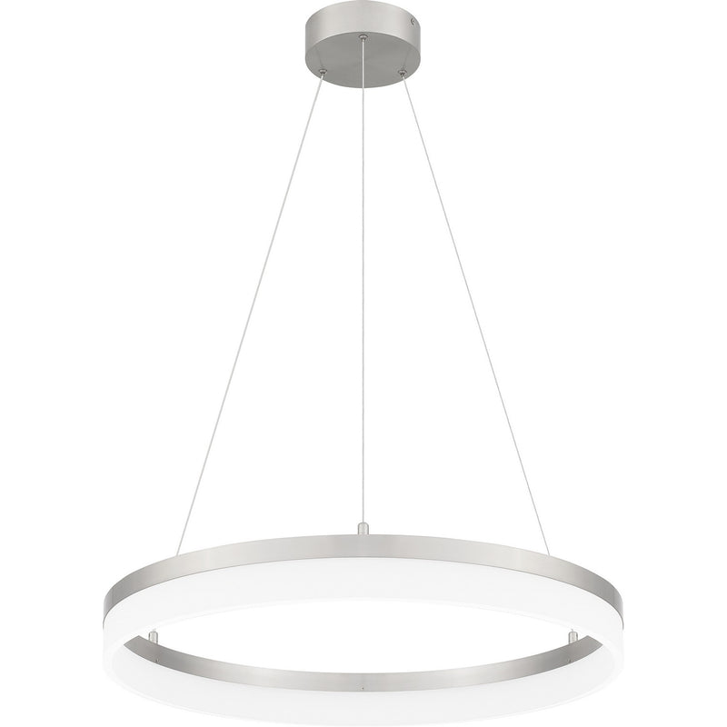 Quoizel PCOH2824BN LED Pendant, Brushed Nickel