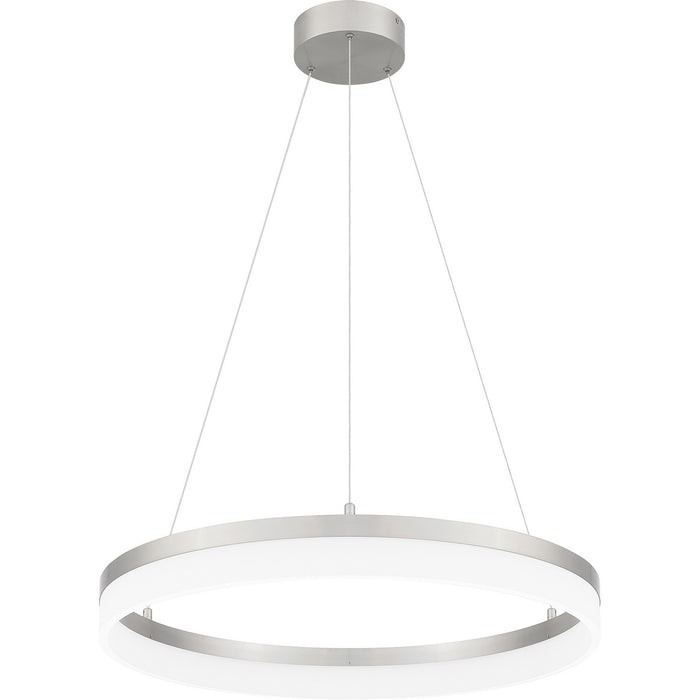 Quoizel PCOH2824BN LED Pendant, Brushed Nickel