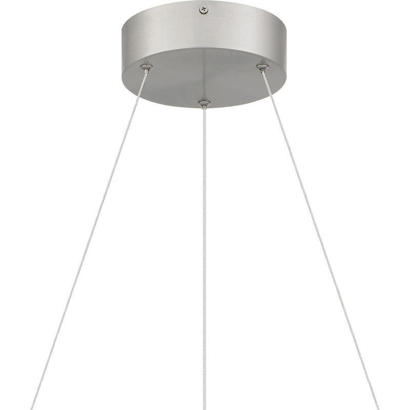 Quoizel PCOH2824BN LED Pendant, Brushed Nickel