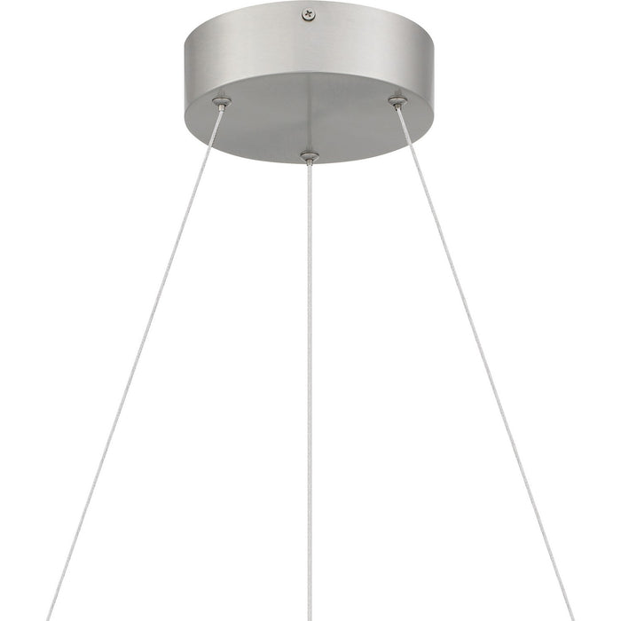 Quoizel PCOH2824BN LED Pendant, Brushed Nickel