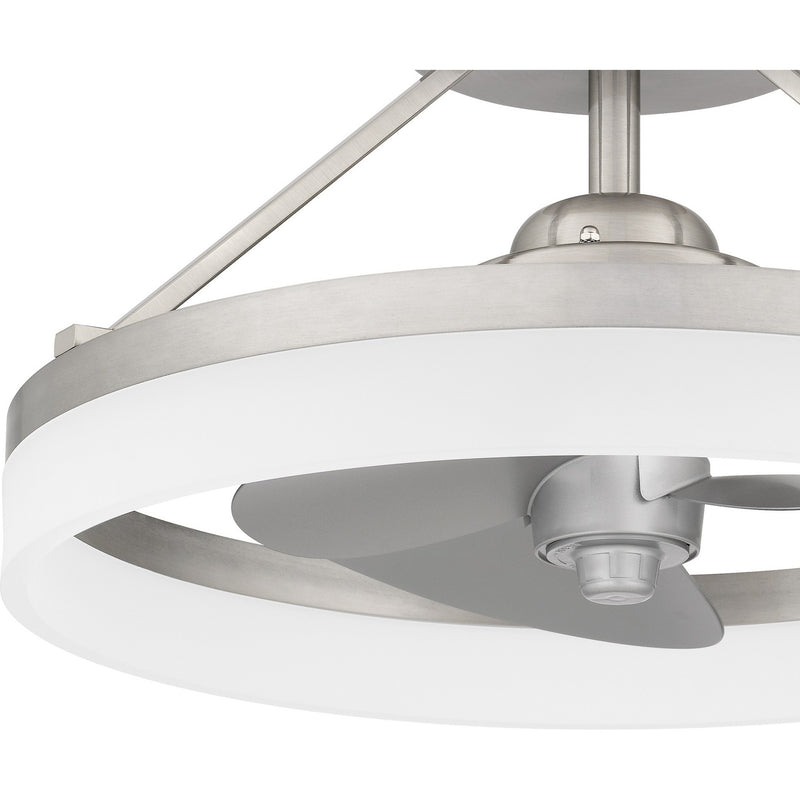 Quoizel PCOH3120BN LED Fandelier, Brushed Nickel