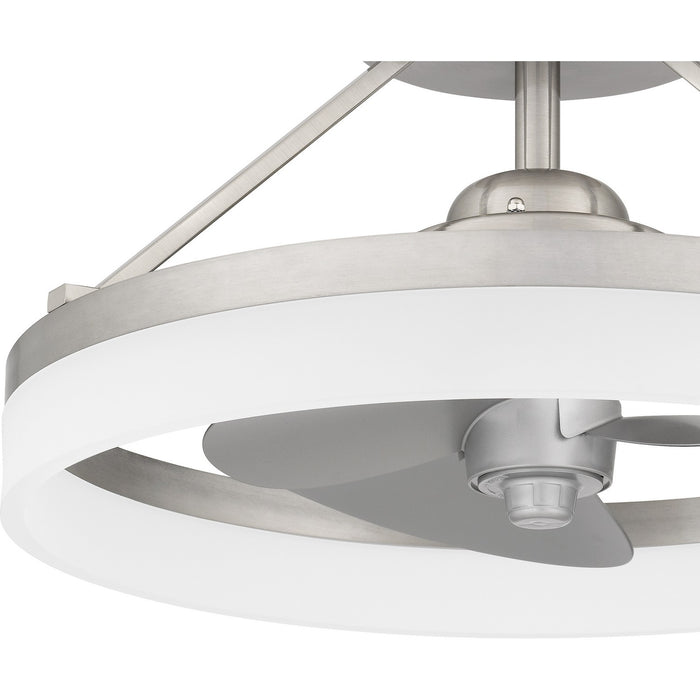 Quoizel PCOH3120BN LED Fandelier, Brushed Nickel