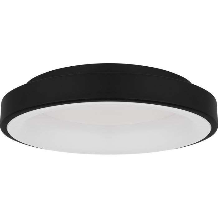 Quoizel PCSTA1613MBK LED Flush Mount, Matte Black