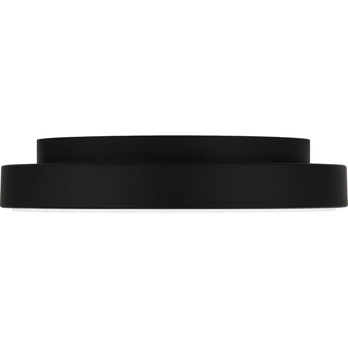 Quoizel PCSTA1613MBK LED Flush Mount, Matte Black