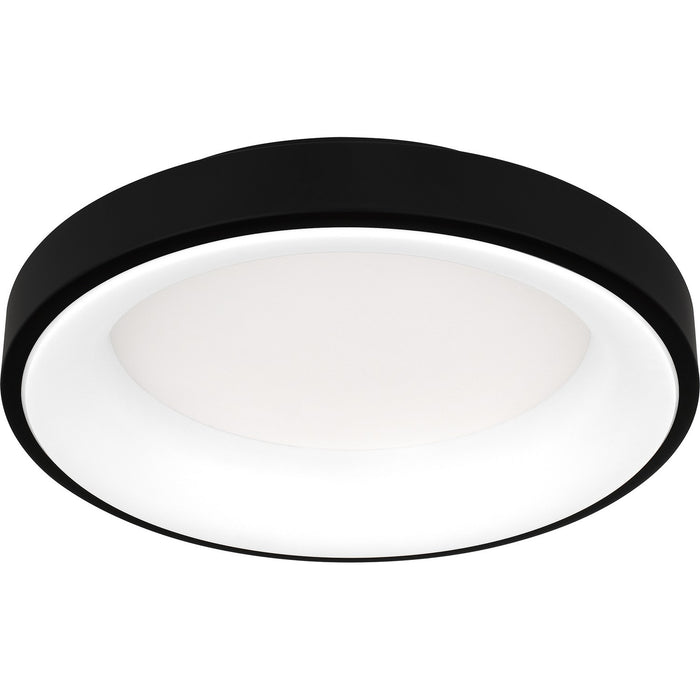 Quoizel PCSTA1613MBK LED Flush Mount, Matte Black
