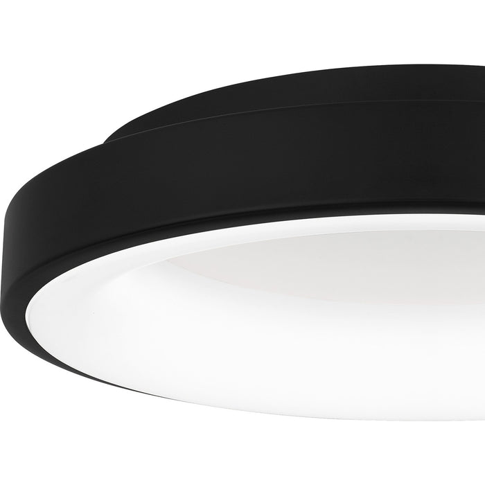Quoizel PCSTA1613MBK LED Flush Mount, Matte Black