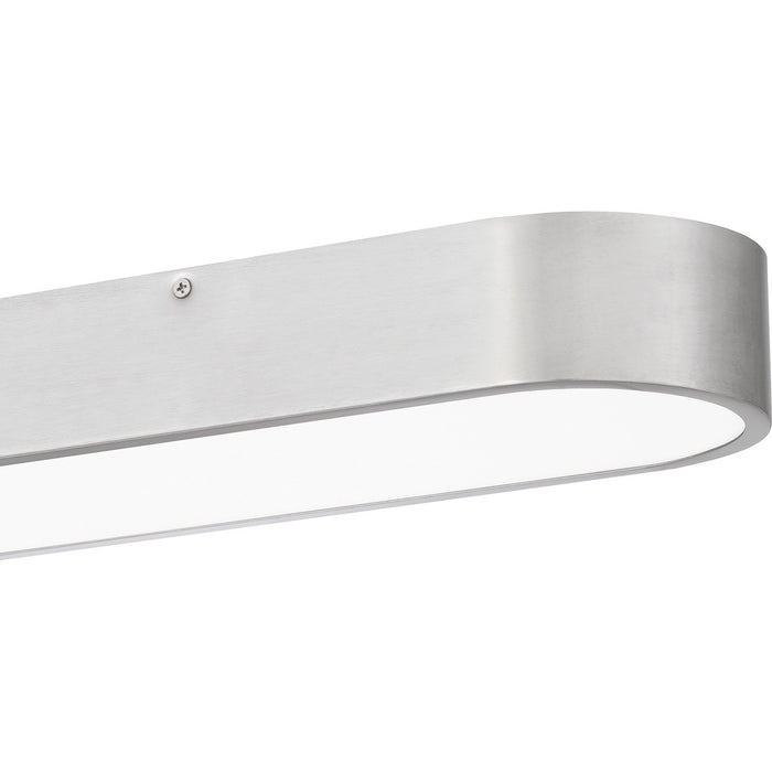 Quoizel QFL6155BN LED Flush Mount, Brushed Nickel