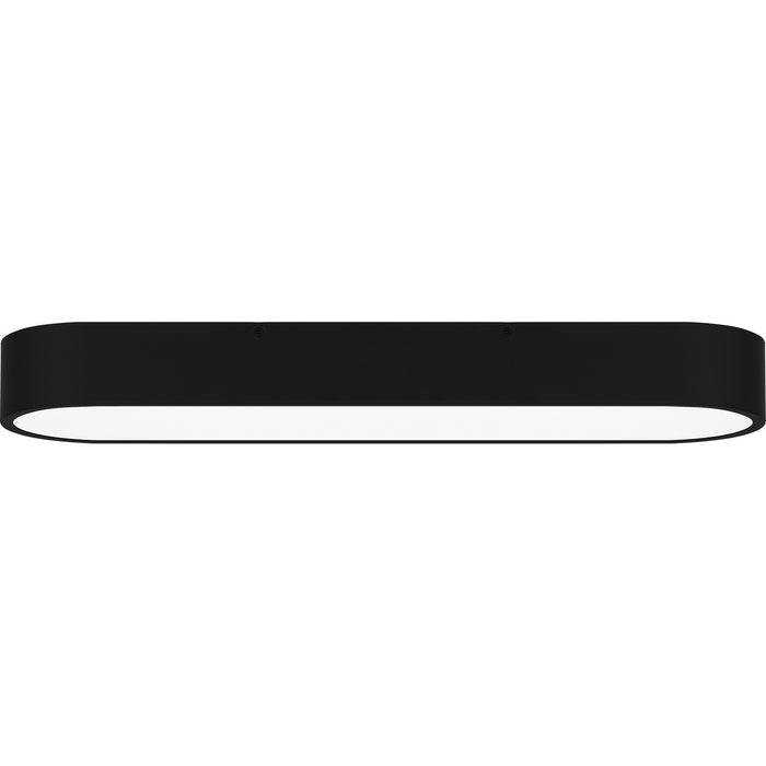 Quoizel QFL6155MBK LED Flush Mount, Matte Black