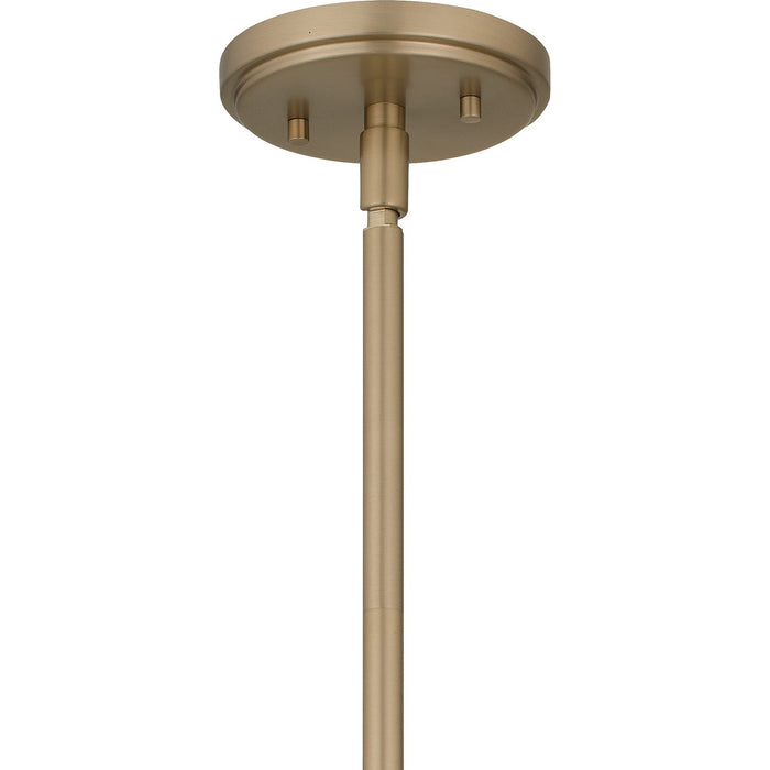 Quoizel QP6193BGD Four Light Pendant, Bronze Gold