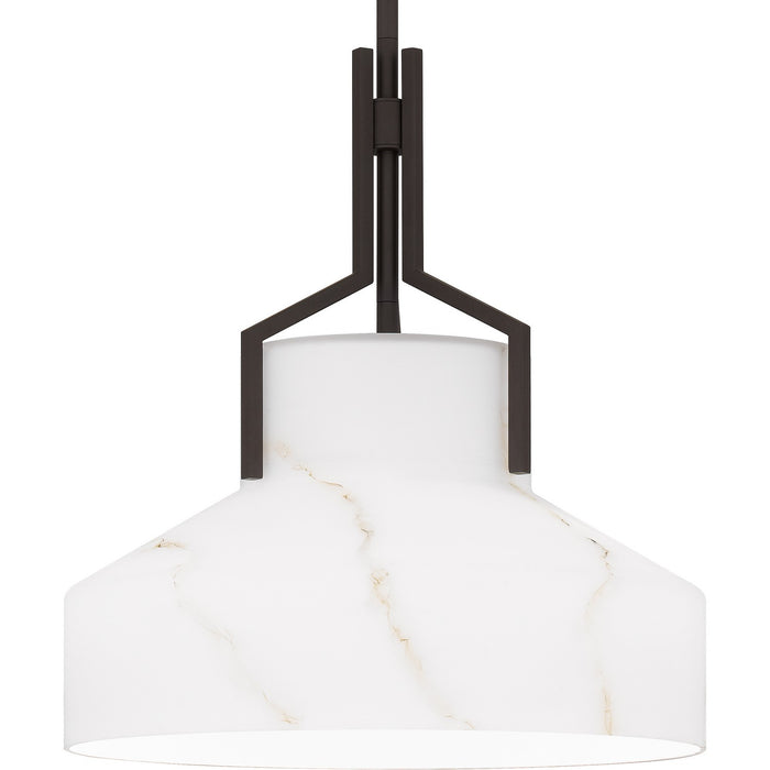 Quoizel QP6194OZ Two Light Pendant, Old Bronze