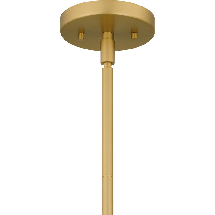 Quoizel QPP6163MBK One Light Pendant, Matte Black