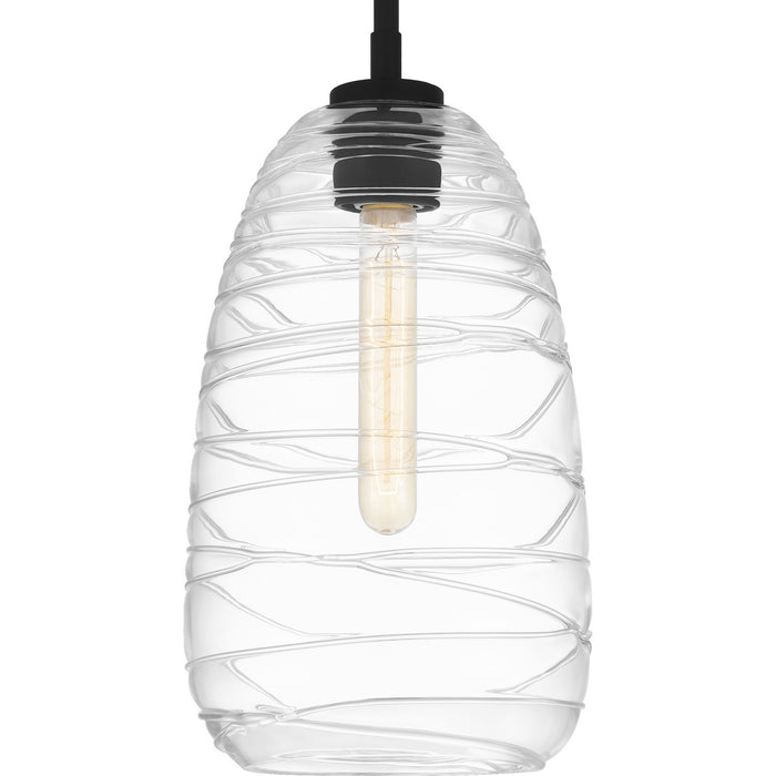 Quoizel QPP6165MBK One Light Mini Pendant, Matte Black